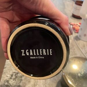 Z Gallerie Black and Gold Decorative Containers - NWT